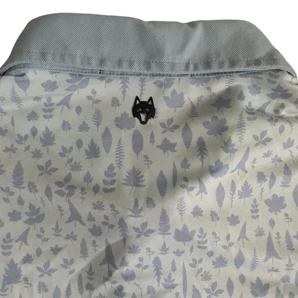 Greyson Golf Performance Polo Shirt Mens Large L All Over Print - Picture 4 of 8